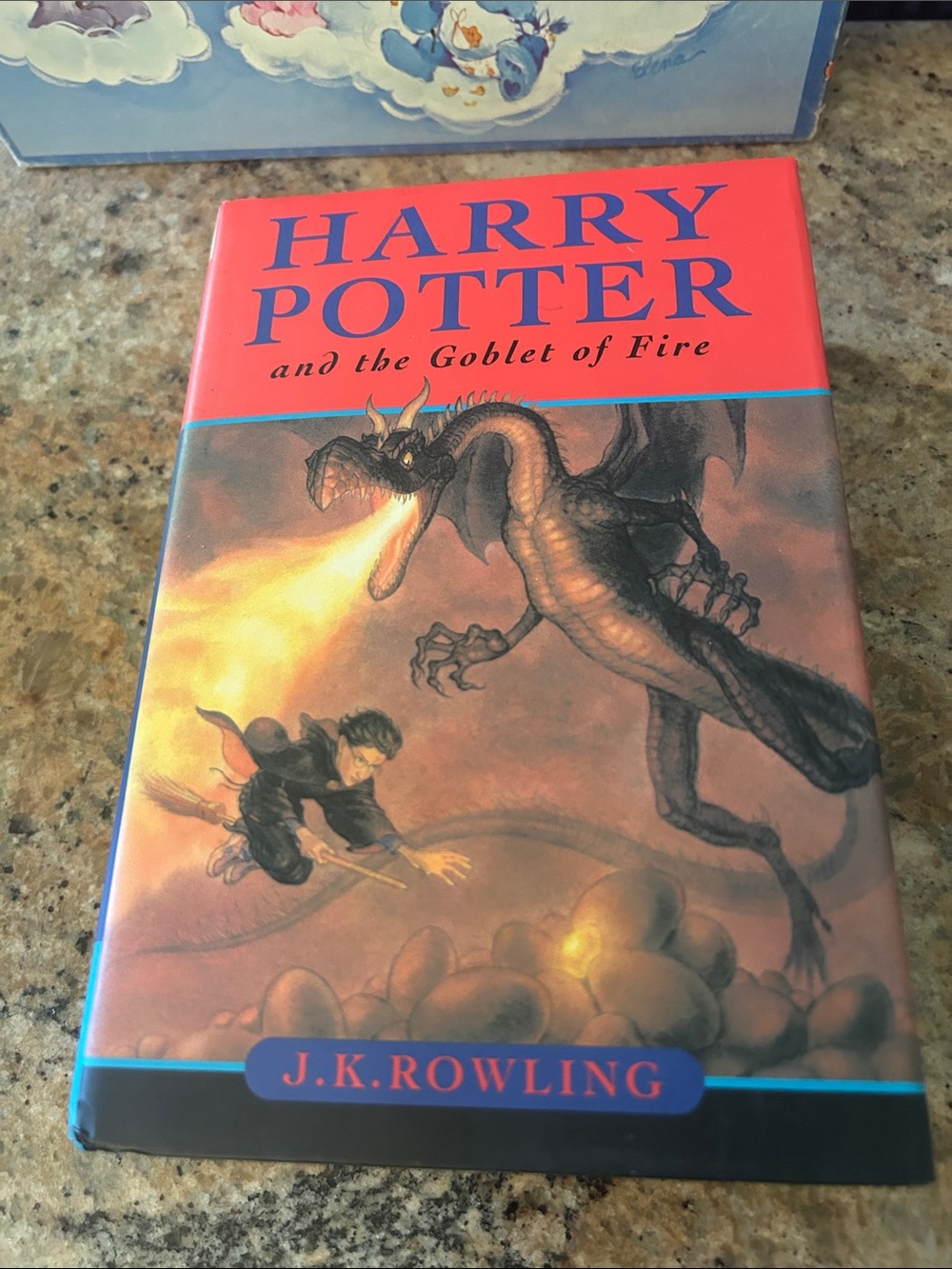 Harry Potter and the Goblet of Fire - J.K. Rowling (Red/Blue Cover)